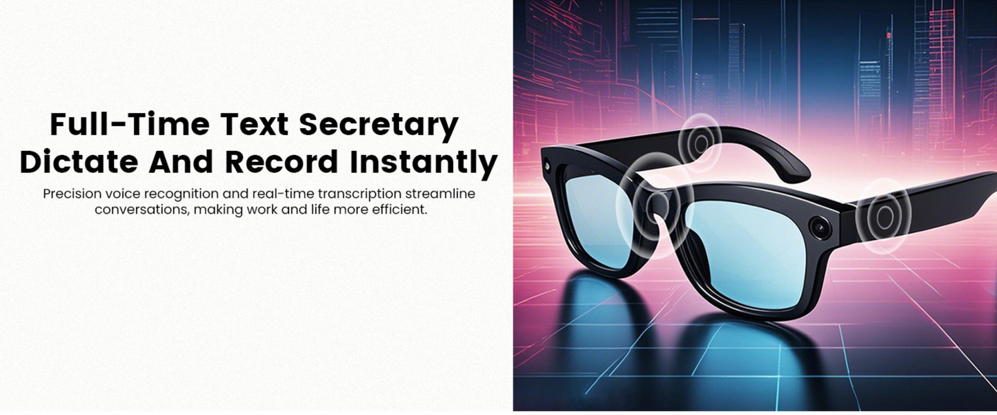 IA Camera Smart Glasses